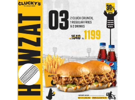 Clucky's Howzat Deal 3 For Rs.1199/-